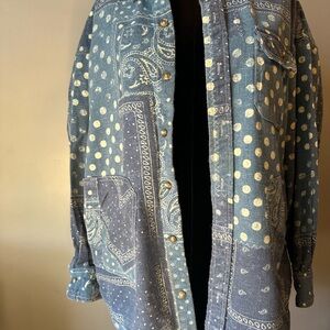 Button up Jean shirt